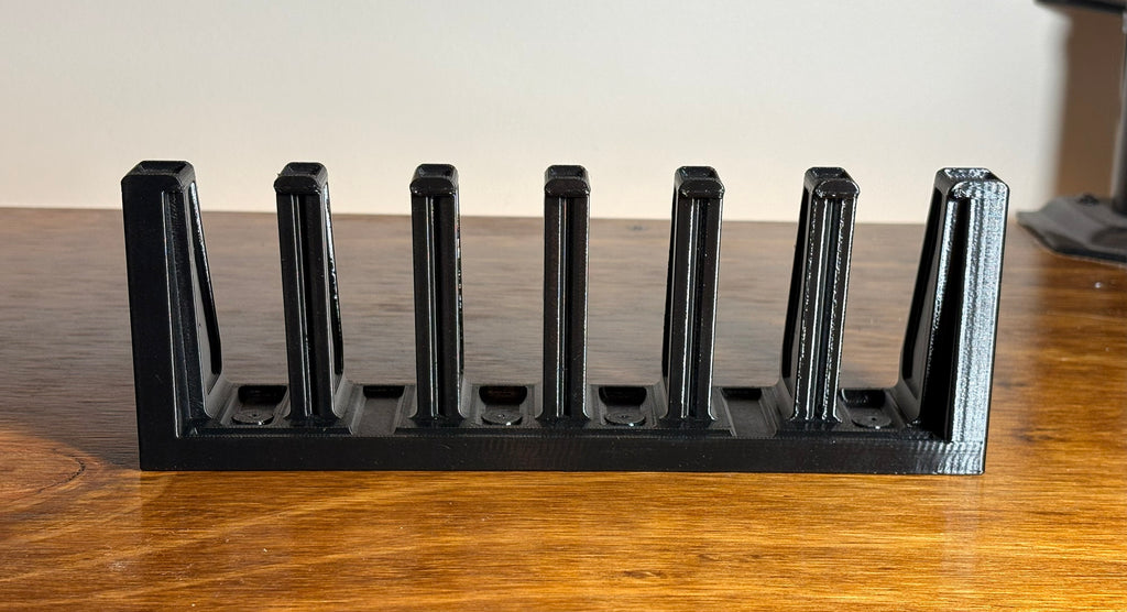 AR-15 / M4 Magazine Holder & Organizer – ABS (Wall Mount / Rack Style)