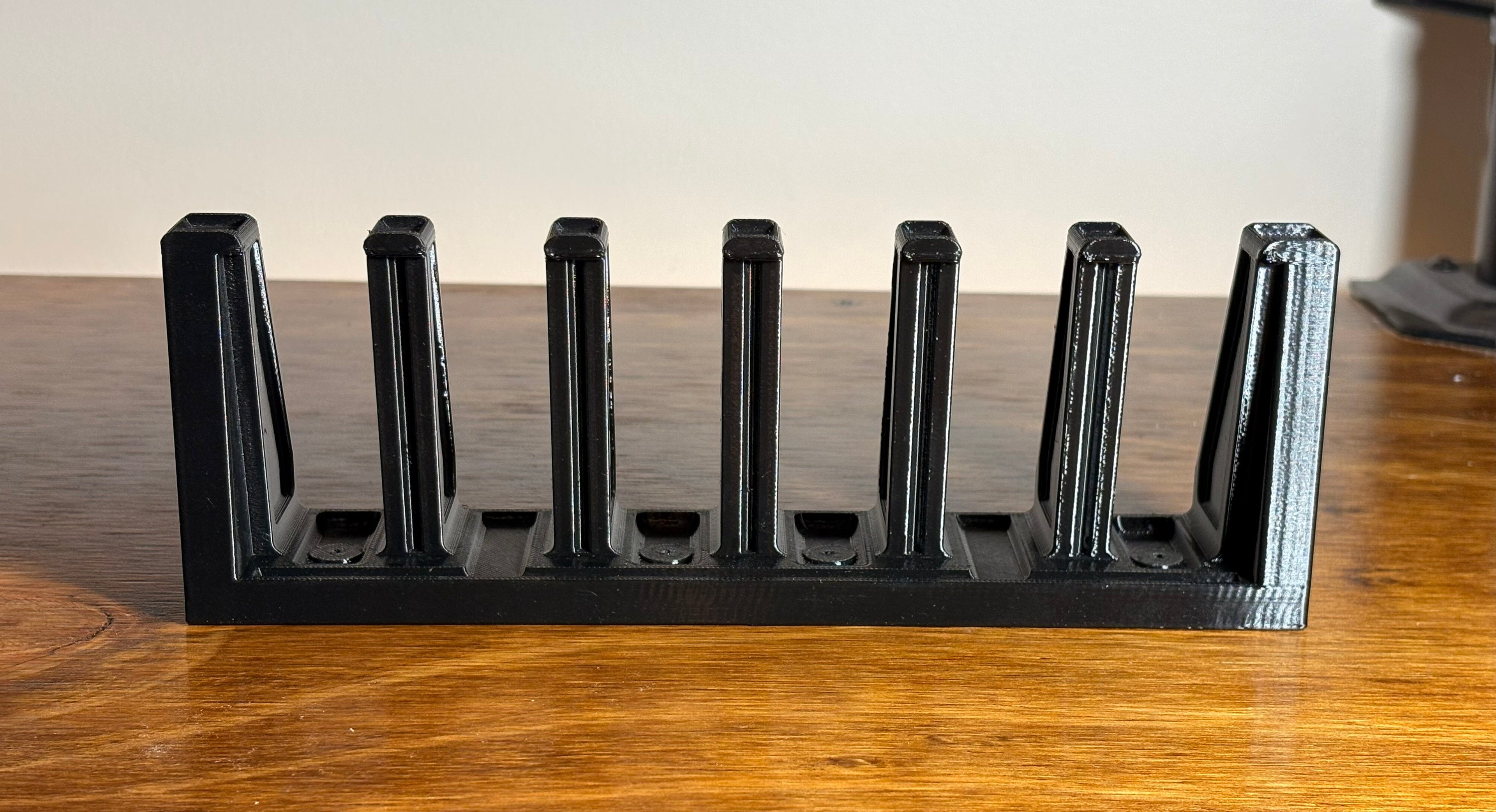 AR-15 / M4 Magazine Holder & Organizer – ABS (Wall Mount / Rack Style)