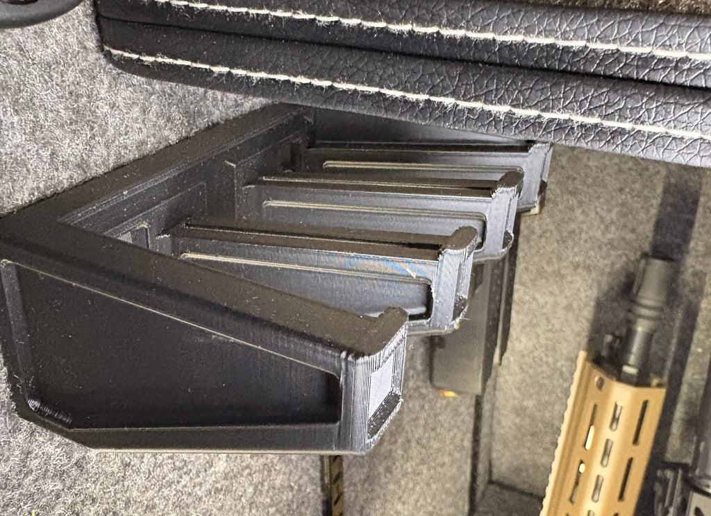 AR-15 / M4 Magazine Holder & Organizer – ABS (Wall Mount / Rack Style)