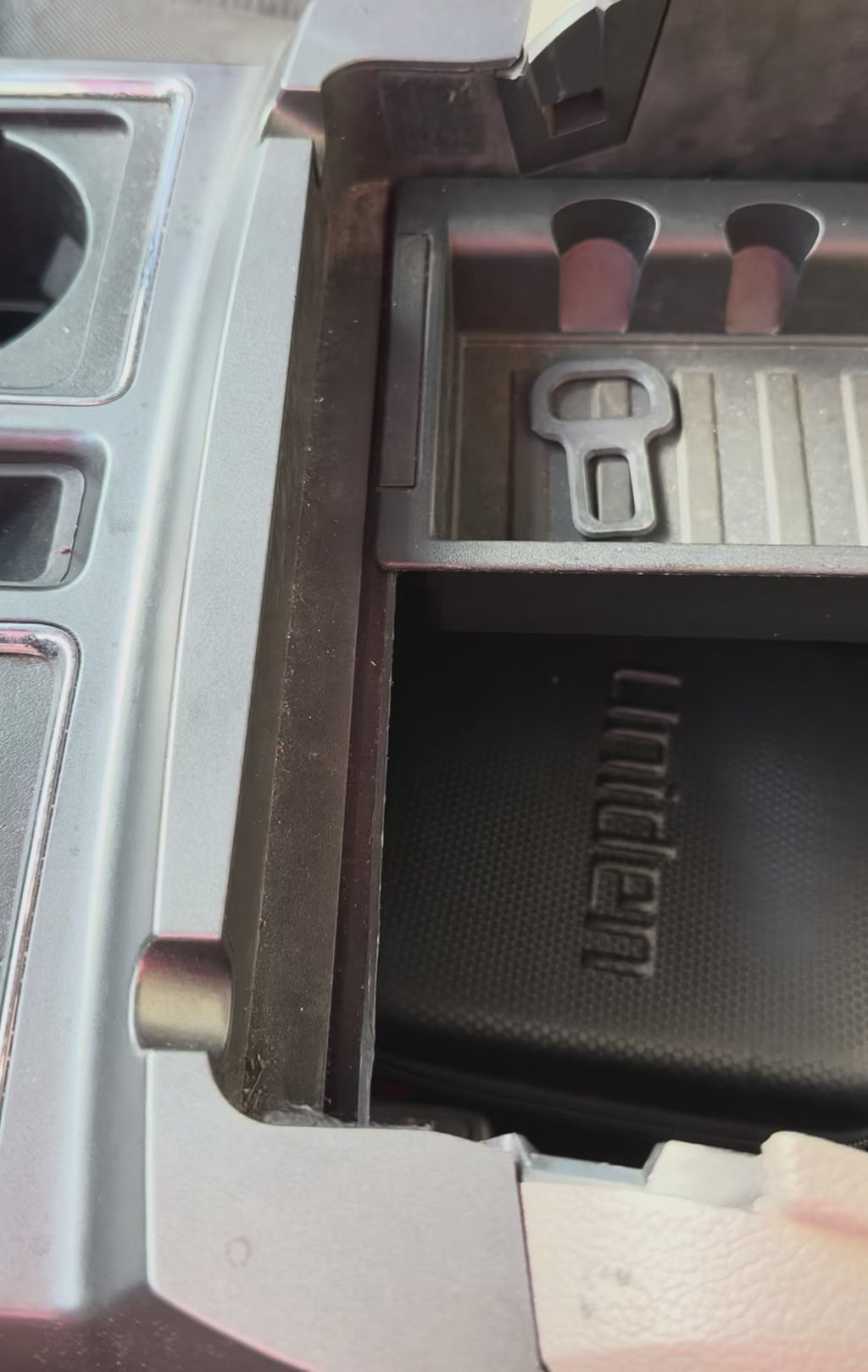 Ford F-150 Center Console Tray Slide Stop Bar – (2015–2025 Models)