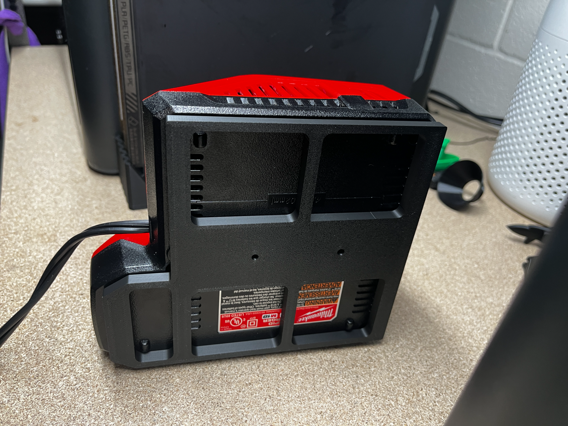 Milwaukee Battery Charger Mount