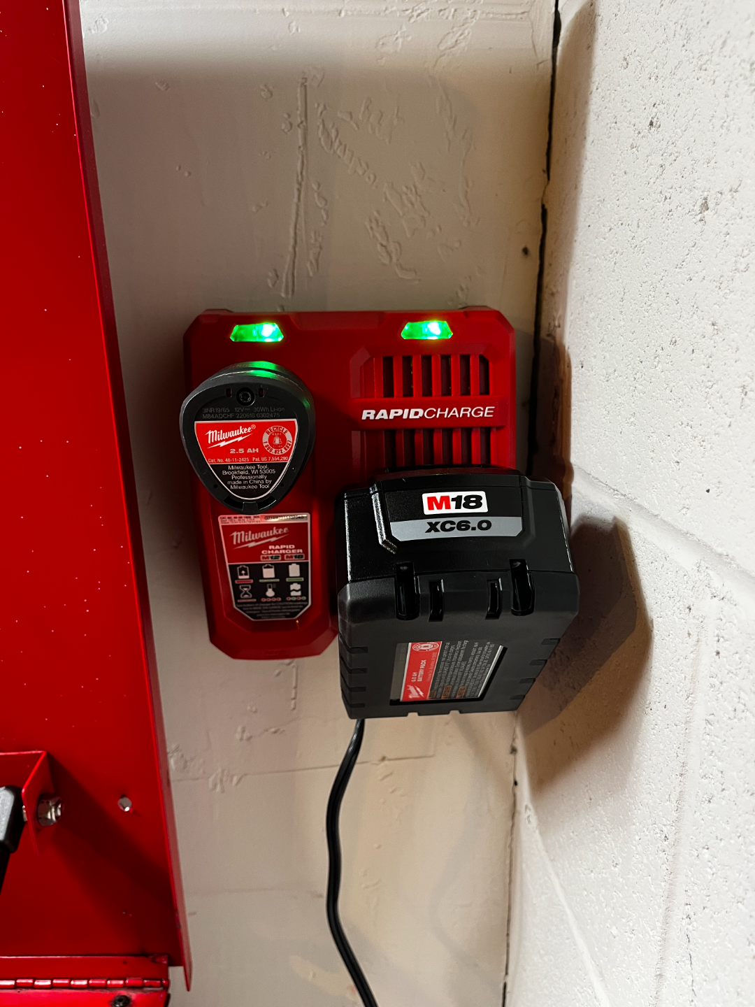 Milwaukee Battery Charger Mount