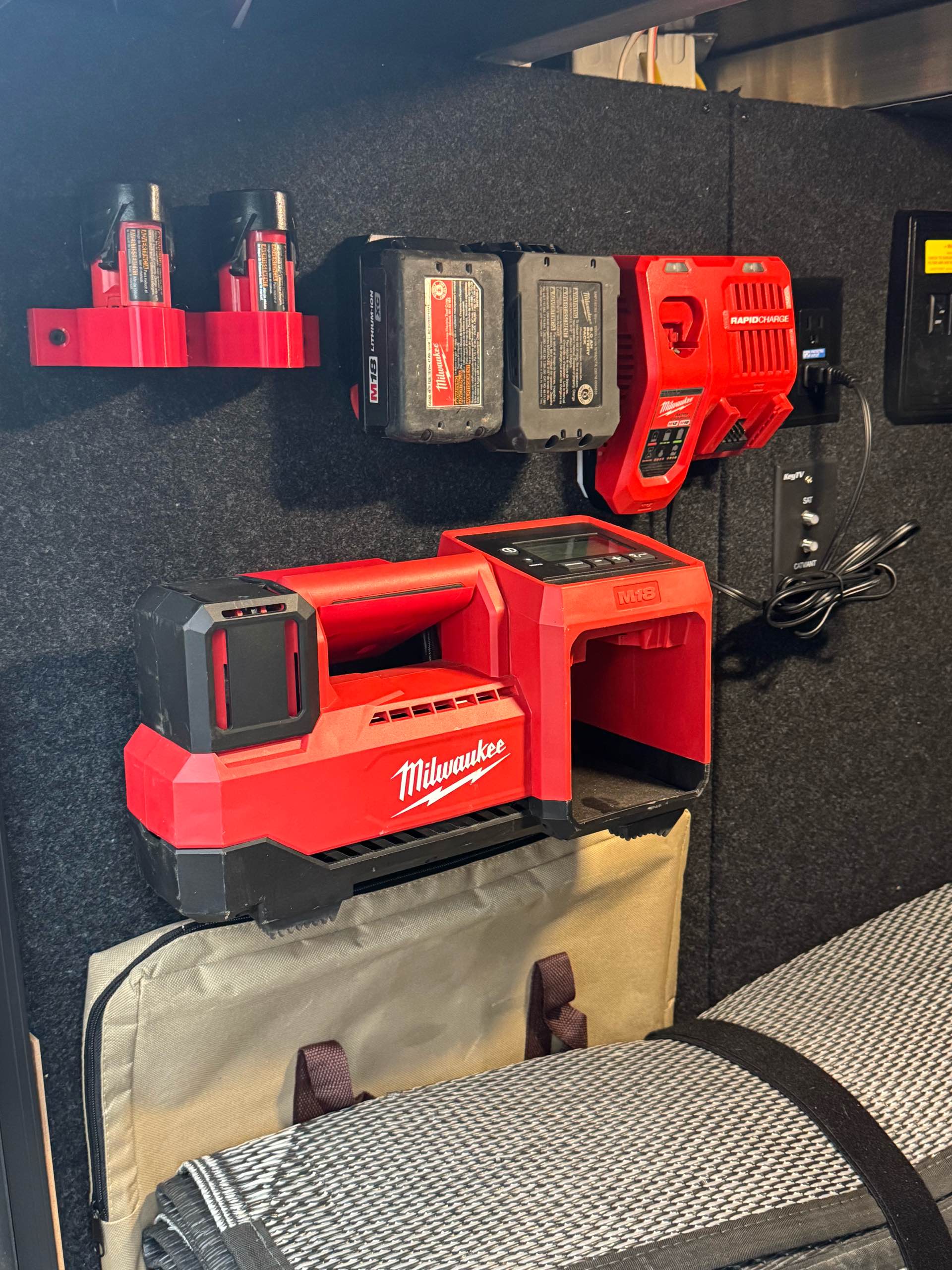 Milwaukee Battery Charger Mount